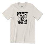 Protect Trans Kids Unisex Tee Natural